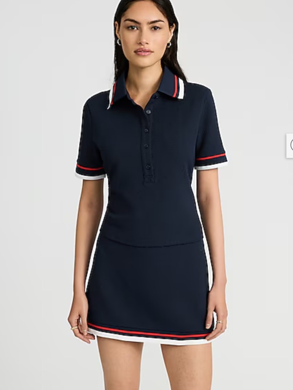Express | Textured Striped Short Sleeve Polo